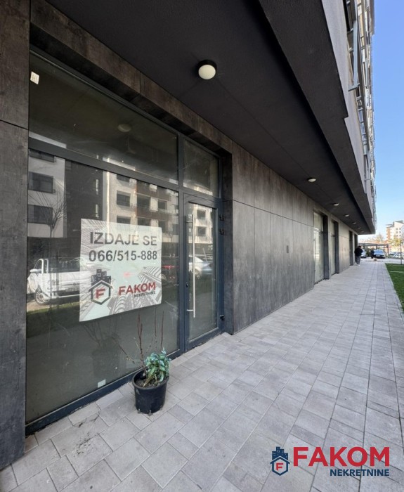 Iznajmljujemo nov poslovni prostor, naselje Park