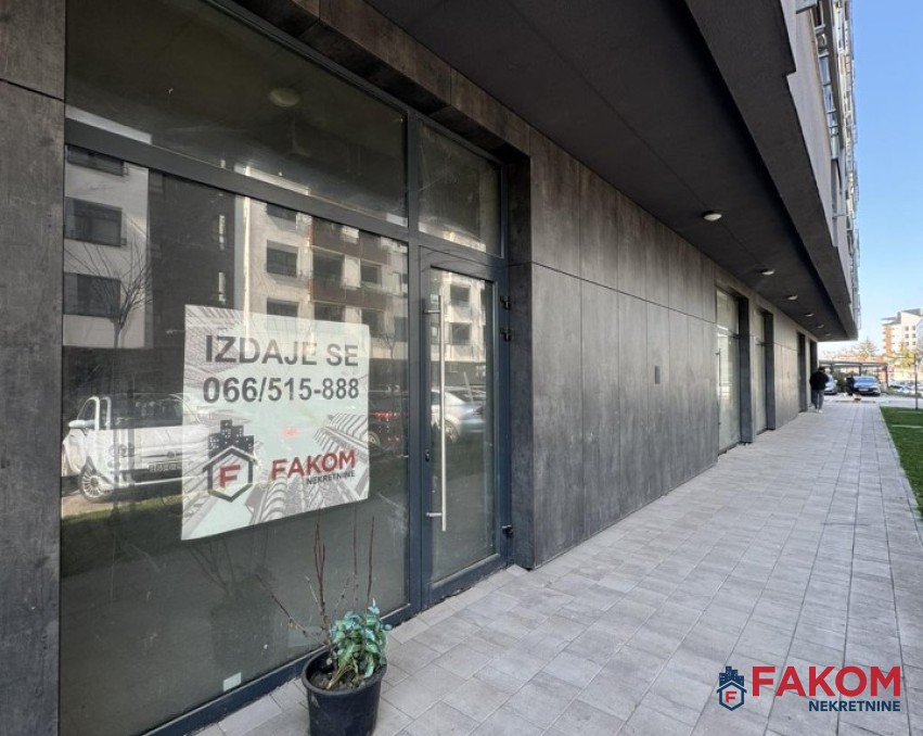 Iznajmljujemo nov poslovni prostor, naselje Park